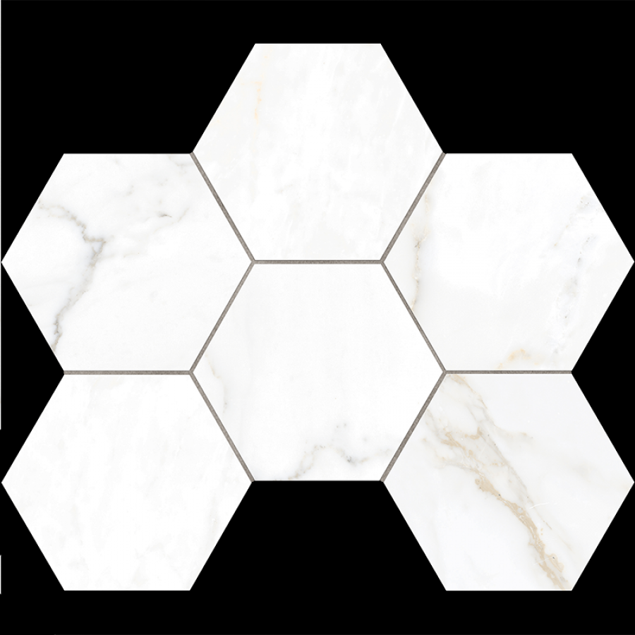 Мозаика  : Мозаика ID01 Hexagon 25x28,5 полированная