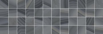 Карвинг 60x60 Агат (Agat) Laparet: Агат Декор мозаичный серый ММ60085