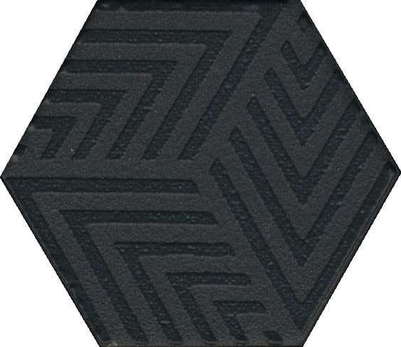 Элемент Декор Агуста Черный 6x5.2 коллекции Агуста Kerama Marazzi