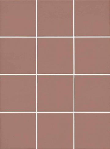 Карвинг 60x60 Агуста Kerama Marazzi: Агуста Розовый Матовый 30x40 из 12 частей 9.8x9.8