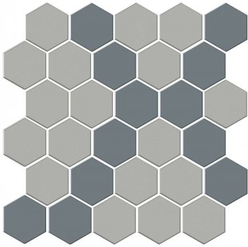 Карвинг 60x60 Агуста Kerama Marazzi: Мозаика Агуста 7 Мозаичный Микс Матовый 29.7x29.8