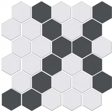 Карвинг 60x60 Агуста Kerama Marazzi: Мозаика Агуста 8 Мозаичный Микс Матовый 29.7x29.8