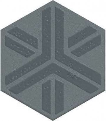Карвинг 60x60 Агуста Kerama Marazzi: Декор Агуста Синий Матовый 6x5.2