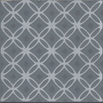 Карвинг 60x60 Агуста Kerama Marazzi: Декор Агуста 1 Синий Матовый 9.8x9.8