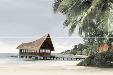 Карвинг 60x60 Айленд (Ailand) Alma Ceramica: Панно Айленд / Ailand