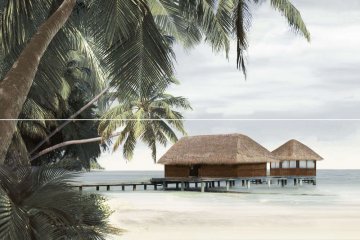 Карвинг 60x60 Айленд (Ailand) Alma Ceramica: Панно Айленд / Ailand