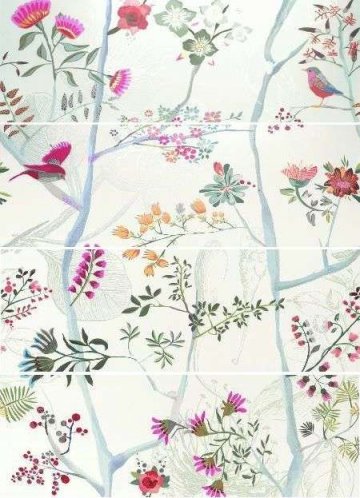Карвинг 60x60 Albi (Альби) Fanal: Blanco Garden