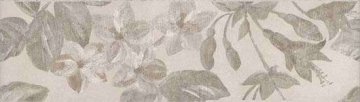 Карвинг 60x60 Александрия Kerama Marazzi: Бордюр настенный Александрия Светлый 20х5,7