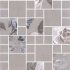 Декоры  : Декор настенный Александрия Серый мозаичный