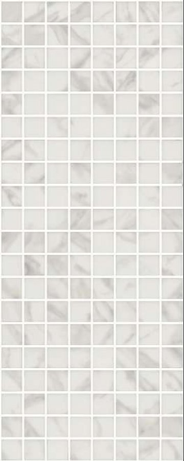 Карвинг 60x60 Алькала Kerama Marazzi: Мозаика Алькала Белый мозаичный