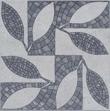 Карвинг 60x60 Аллея Kerama Marazzi: Декор Аллея Серый Д30