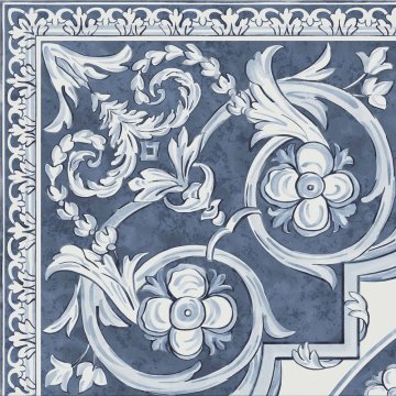 Карвинг 60x60 Алмаш Kerama Marazzi: Декор Алмаш Угол Cиний