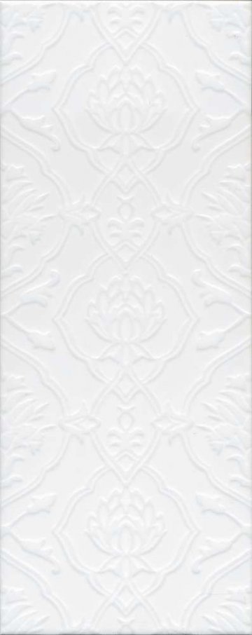 Карвинг 60x60 Альвао Kerama Marazzi: Альвао Структура Белая Матовая