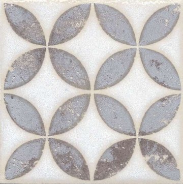 Карвинг 60x60 Амальфи Kerama Marazzi: Декор настенный Амальфи Орнамент коричневый 1 9.8х9.8