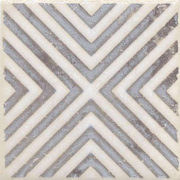 Карвинг 60x60 Амальфи Kerama Marazzi: Декор настенный Амальфи Орнамент коричневый 3 9.8х9.8