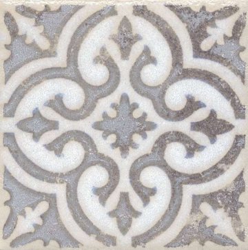 Карвинг 60x60 Амальфи Kerama Marazzi: Декор настенный Амальфи Орнамент коричневый 8 9.8х9.8