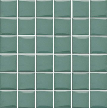 Карвинг 60x60 Анвер Kerama Marazzi: Мозаика Анвер Зеленый 30.1х30.1