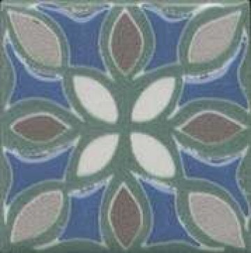 Карвинг 60x60 Анвер Kerama Marazzi: Декор настенный Анвер Вставка Анвер 5 зеленый