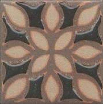 Карвинг 60x60 Анвер Kerama Marazzi: Декор настенный Анвер Вставка Анвер 9 коричневый