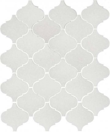 Карвинг 60x60 Арабески глянцевый Kerama Marazzi: Арабески глянцевый Белый глянцевый