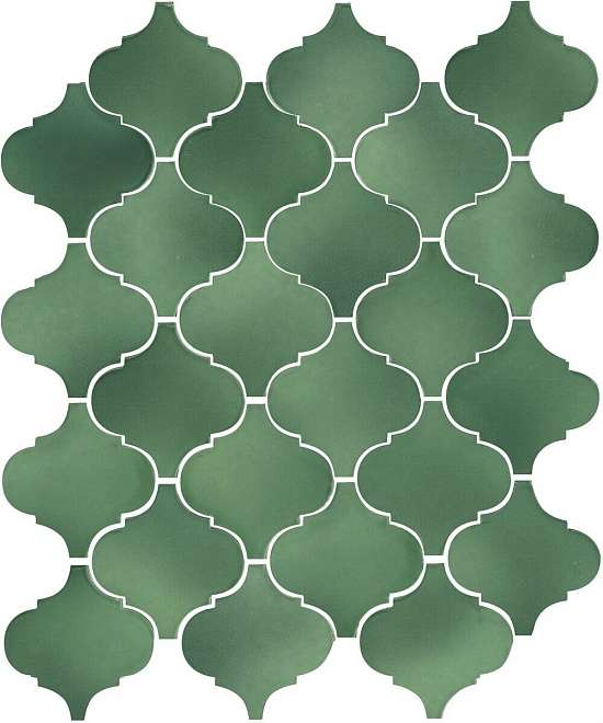 Элемент Арабески майолика Зеленый коллекции Арабески майолика Kerama Marazzi