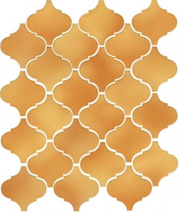 Карвинг 60x60 Арабески майолика Kerama Marazzi: Арабески майолика Желтый