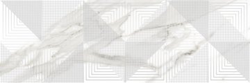 Карвинг 60x60 Баланс (Balance) Laparet: Баланс Декор белый