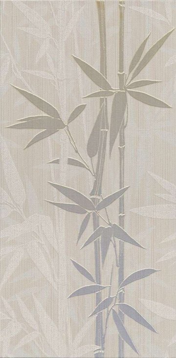 Карвинг 60x60 Бамбу Kerama Marazzi: Декор настенный Бамбу Dec. Бежевый обрезной