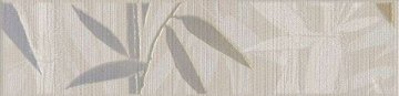 Карвинг 60x60 Бамбу Kerama Marazzi: Бордюр настенный Бамбу Cen. Бежевый обрезной
