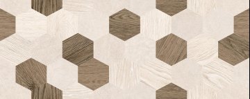 Карвинг 60x60 Бетонхоум (Betonhome) Laparet: Бетонхоум Плитка настенная бежевый мозаика