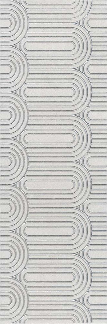 Карвинг 60x60 Безана Kerama Marazzi: Декор настенный Безана Dec. Серый светлый обрезной