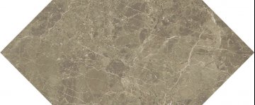 Карвинг 60x60 Бикуш Kerama Marazzi: Бикуш Бежевая Темная Глянцевая