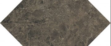 Карвинг 60x60 Бикуш Kerama Marazzi: Бикуш Коричневая Глянцевая