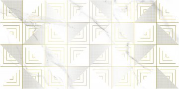 Карвинг 60x60 Блонди (Blondi) Laparet: Блонди Декор белый