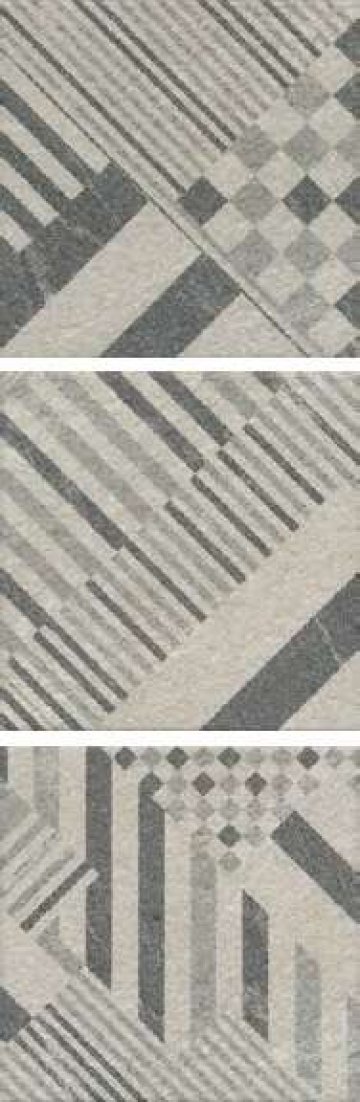 Карвинг 60x60 Бореале Kerama Marazzi: Бореале Серый микс