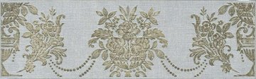 Карвинг 60x60 Борромео Kerama Marazzi: Бордюр настенный Борромео Cen. Светлый Беж 2