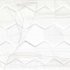 Плитка настенная  : White Hexagon