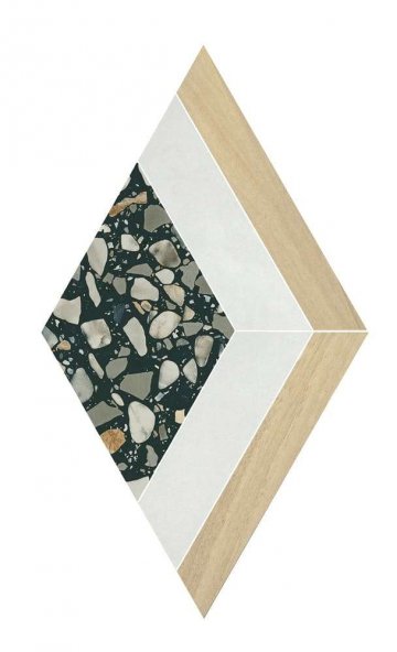 Карвинг 60x60 Бричиола Kerama Marazzi: Декор Бричиола 1 Наборный 30х17
