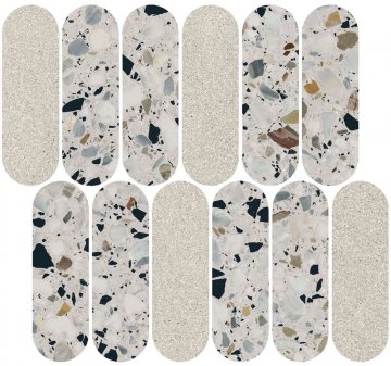 Карвинг 60x60 Бричиола Kerama Marazzi: Мозаика Бричиола 1 Наборный 30х32