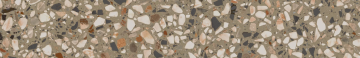 Карвинг 60x60 Бричиола Kerama Marazzi: Подступенок Бричиола бежевый матовый обрезной 60x10,7x0,9