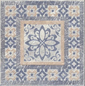 Карвинг 60x60 Бромли Kerama Marazzi: Декор Бромли Серый