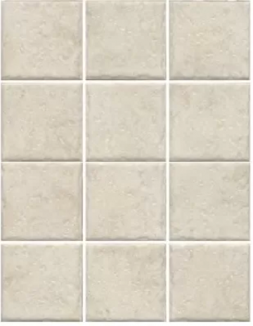 Карвинг 60x60 Брюссель Kerama Marazzi: Керамогранит Брюссель бежевый светлый матовый из 12 частей 9,8х9,8
