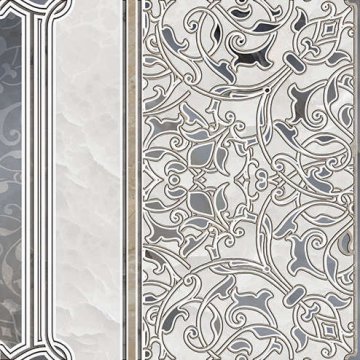 Карвинг 60x60 Деметра (Demetra) Alma Ceramica: Декор напольный Деметра / Demetra