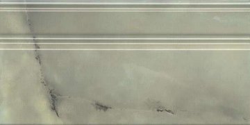 Карвинг 60x60 Джардини Kerama Marazzi: Плинтус Джардини Зеленый 40x20