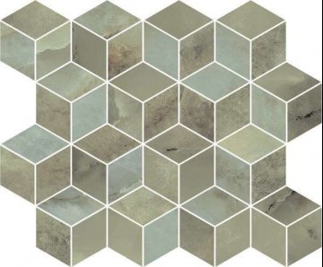 Карвинг 60x60 Джардини Kerama Marazzi: Мозаика Джардини Зеленый мозаичный