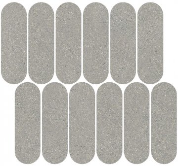 Карвинг 60x60 Джиминьяно Kerama Marazzi: Мозаика Джиминьяно Наборный Серый Матовый Натуральный 30x32