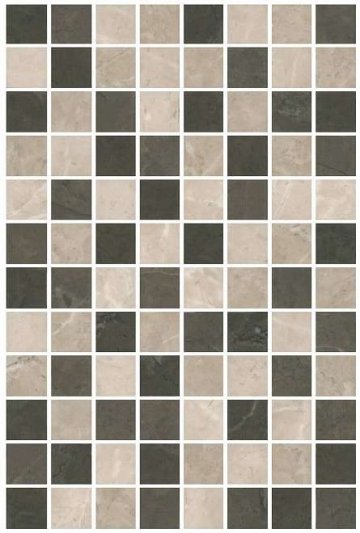 Карвинг 60x60 Эль-Реаль Kerama Marazzi: Мозаика Эль-Реаль Мозаичный коричневый