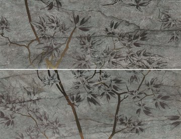 Панно Essence (Эссенс) Fanal: Dec Essence Autumn Smoke B Nplus 89x118.2