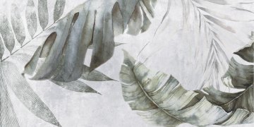 Карвинг 60x60 Этнис (Etnis) Laparet: Этнис Плитка настенная светло-серый ботаника 18-00-06-3662