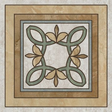 Карвинг 60x60 Эвора Kerama Marazzi: Декор Эвора глянцевый 9,6х9,6